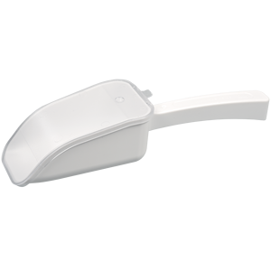 Laboplast Disposable Scoop with Lid Model 5378-0008 for Chemical and Oil Transfer Brkle GmbH <b>Laboratory</b> <b>Bottles</b> Germany - Product Image 1