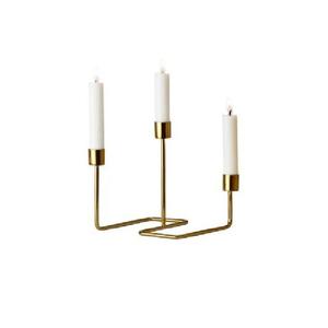 Candelabro de suelo de alambre de hierro forjado individual, candelabro, nueva tendencia, tamaño personalizado, forma, Color, usos en la decoración del hogar - Product Image 1