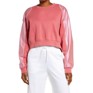 เสื้อสเวตเตอร์คอกลมออกแบบได้ตามต้องการเสื้อสเวตเชิ้ตผ้าฟลีซน้ำหนักมากเสื้อสเวตเชิ้ตแนวสตรีทไซส์ธรรมดาสำหรับฤดูหนาว - Product Image 1