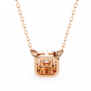 Colgante de oro de 14K, Diamante de laboratorio cortado, VVS VS Clarity D E Color IGI certificado, rosa, amarillo, oro blanco, Boutique, colgantes de diamantes, dijes - Product Image 5