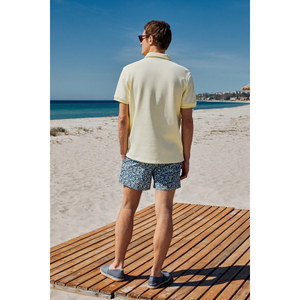 Polo homme GRIMELANGE LAPORTE en tissu texturé coupe ajustée - Product Image 6
