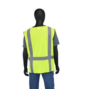 Oem Venta al por mayor Tarifa Hombres Hi Vis Chaleco Transpirable Cómodo Ropa informal Alta calidad Precio asequible Hombres Hi Vis Chaleco para adultos - Product Image 4