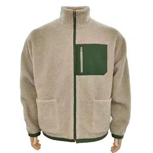 Chaqueta de Invierno Unisex Personalizada de Venta Caliente, Forrada con Polar, con Cuello Alto, Logotipo Frontal Estampado, Transpirable y Ecológica - Product Image 6