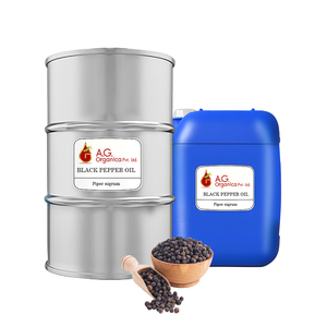 100% alimentos puros grado cosmético pimienta negra aceite esencial vapor destilado Piper Nigrum AG Organica cuidado de la piel del cabello todo tipo de piel - Product Image 1