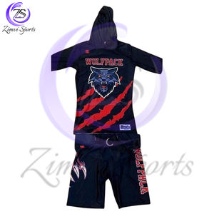 Conjuntos de Sudadera con Capucha y Pantalones Cortos para Hombre, Color Negro, de Alta Calidad, Nueva Tendencia, Buen Proveedor con Logotipo Propio, por Zimvi Sports - Product Image 3