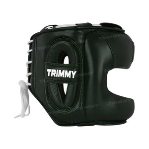 Protège-tête intégral personnalisé Ensembles de boxe en cuir véritable pour le combat et l'entraînement - Product Image 3