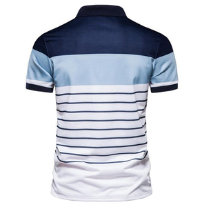 Nouveauté 2025 polo de haute qualité pour hommes polo personnalisé design vente en gros polo de golf par sublimation pour hommes polo t-shirts - Product Image 3