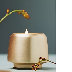 Pot de bougie unique en fer de nouvelle conception avec une taille et une forme personnalisées de qualité supérieure pot de conteneur de bougie parfumée de mariage - Product Image 4