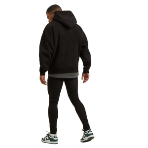 Sweat à capuche 100% Coton Polaire Délavé à l'acide Séchage rapide Logo personnalisé Haute Qualité Thermique Style Urbain Hiver Teinture Unie Technique 300g - Product Image 5