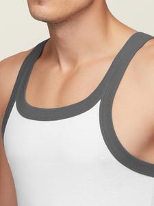 Chaleco deportivo de poliéster de secado rápido personalizado para hombre, mangas sin mangas de malla transpirable, ropa deportiva de gimnasio de verano, camiseta de talla grande - Product Image 4