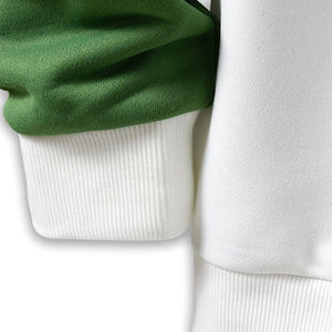 Venta al por mayor 100% algodón Unisex cuello redondo mejor calidad patrón sólido liso polar 180ct Zip sólido hombres sudaderas con capucha y sudaderas - Product Image 5