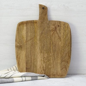 Planche à découper en bois de manguier tendance - Product Image 1