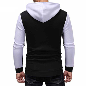 Sweat-shirt à capuche 100% coton 300g pour homme, coupe classique, uni, décontracté, streetwear, respirant, tendance - Product Image 5