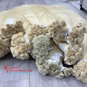 ผมมนุษย์แบบชาวรัสเซียทำจากผมชาวรัสเซียผมแท้นุ่มเต็มหนังศีรษะ - Product Image 3