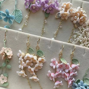 <span class=keywords><strong>Pas</strong></span> <span class=keywords><strong>cher</strong></span> <span class=keywords><strong>Crochet</strong></span> Boucle D'oreille Micro <span class=keywords><strong>Crochet</strong></span> Joyas <span class=keywords><strong>Crochet</strong></span> Tricot À La Main Fleur Bijoux Oreille Décor Eardrop Mini <span class=keywords><strong>Crochet</strong></span> Dangler Cadeau - Product Image 1