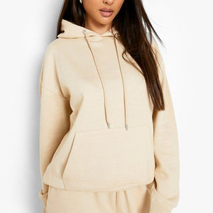 2025 Top Trending Super Soft Fleece Mujer Sudaderas con capucha en blanco Alta calidad OEM Streetwear Sudadera - Product Image 1