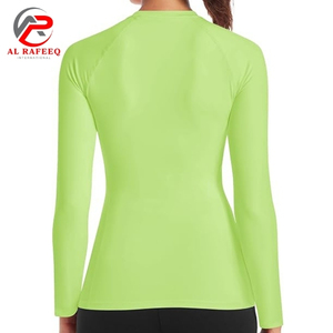Chemise de sport à manches longues écologique pour femmes, sans couture, respirante, séchage rapide, coupe ajustée pour le yoga, la course à pied et les sports - Product Image 2