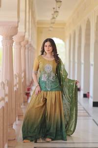 Trajes de vestido de Salwar Kameez Anarkali moderno indio paquistaní para mujer ropa de fiesta de secado rápido todas las estaciones - Product Image 3