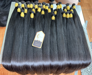 ผมแท้ 100% สามารถฟอกสีได้ สี 613 ผมเวอร์จินเวียดนามจากผู้บริจาคคนเดียว พร้อมส่ง แบบตรง แบบลอนธรรมชาติ จำนวนมาก - Product Image 3