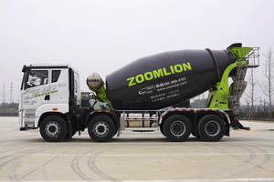 Camion lourd Qingdao Jiefang JH6 <span class=keywords><strong>Pro</strong></span> 320 chevaux 8X4 7.7L Camion mélangeur à béton Transport Camion 10 vitesses Boîte de vitesses manuelle - Product Image 3