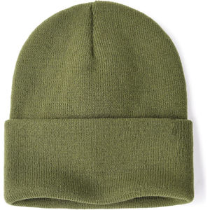 Custom Unisex Olive Green Knit Beanie Warm Stretchable Minimalist <b>Winter</b> <b>Hat</b> <b>Men</b> Soft Warm Cuffed Beanie Knitted Skull beanies - Product Image 5