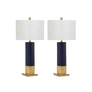 Wholesale Supplies <b>Table</b> Lamps With Colored Shade Finishing Design Decorative Metal Lamp Floor and Home Decor Candle Lamps - Product Image 5