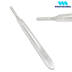 Mango de bisturí quirúrgico de alta calidad Cuchillo manual de acero inoxidable de un buen vendedor Haga su propio mango de bisturí quirúrgico - Product Image 2