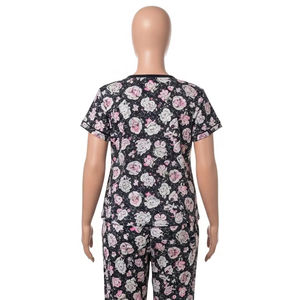 ชุดเสื้อผ้าถักสำหรับผู้หญิงขนาดใหญ่พิเศษผ้ายืดแบบลำลองใส่ได้ทุกวันใส่สบายพิมพ์ลายดิจิทัล - Product Image 5