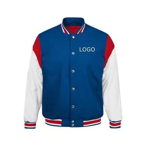 Chaqueta Varsity Ligera de Invierno para Hombre, Estilo Patchwork, Resistente al Viento, a la Moda, Precio de Mayoreo - Product Image 2