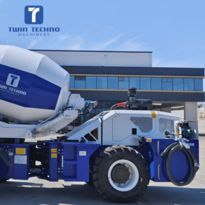 Solution efficace de moteur de mélangeur de ciment à chargement automatique manuel de JBC-38W pour le mélange concret de nouvelles options - Product Image 5