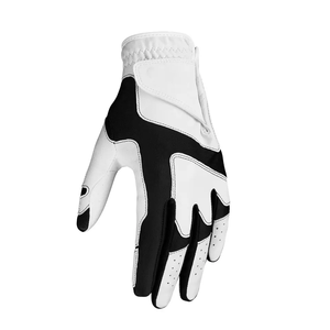 Gants de golf en cuir véritable pour hommes, main gauche/droite, doux, respirant, peau de mouton pure QUICK WAY INDUSTRIES QWI-02-5001 Golf - Product Image 2