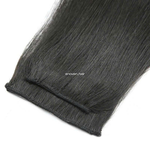 Extensiones de cabello vietnamita con CLIP de alta calidad, cutícula humana virgen alineada, textura suave y sedosa de doble dibujado, directo de fábrica - Product Image 4