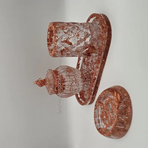 Ensemble de plateau et de pot à fruits en résine de qualité supérieure, design élégant, pour la décoration de la cuisine et les cadeaux, vaisselle parfaite FWE - Product Image 1