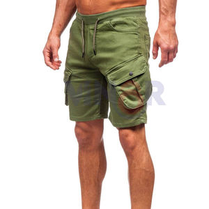 Pantalones cortos de carga cómodos informales de secado rápido para hombre, pantalones cortos de carga transpirables de mejor diseño con 6 bolsillos, venta al por mayor - Product Image 4