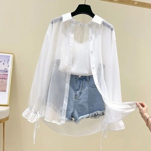 Camisa de mujer de alta calidad, diseño ligero, camisas elegantes de manga larga para mujer, camisas personalizadas 100% de algodón con cuello levantado - Product Image 4