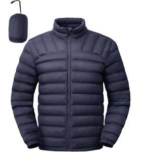 Winter New OEM Plus Size <b>Jacket</b> Camo Design 2025 <b>Men's</b> <b>Lightweight</b> Water-Resistant Packable Hooded Puffer <b>Jacket</b> - Product Image 3