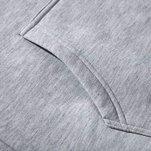 OEM Pulls à capuche de haute qualité pour hommes Motif solide Vêtements d'extérieur d'hiver Technique de teinture unie avec col à capuche pour adultes - Product Image 3