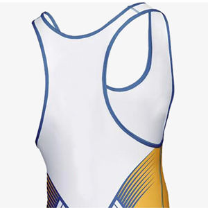 Meilleur prix Hommes Lutte Singlet Sublimation Personnalisée Sportswear avec Impression Numérique Dernière Conception Vente En Gros Wrestling Singlet - Product Image 5