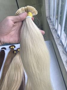 Extensiones de cabello de punta plana, cabello humano Remy virgen, doble punta plana, venta al por mayor - Product Image 5