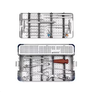 Juego de instrumentos ortopédicos para traumatismos de fragmentos pequeños, instrumentos manuales reutilizables de calidad superior con larga vida útil - Product Image 5