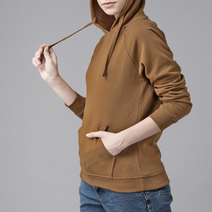 Sweat-shirts à col rond en molleton de polyester/coton pour hommes Respirant Écologique Sweats à capuche surdimensionnés Couleur unie Hiver - Product Image 3