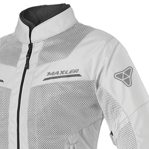 Veste d'été en textile pour moto femme, légère, respirante, avec protection CE, équipement de conduite - Product Image 2