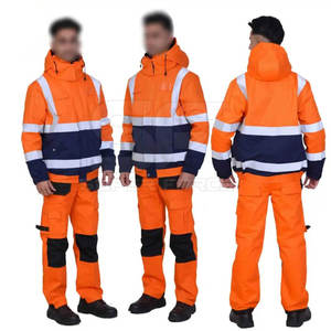 Chaqueta Cortavientos Ligera y Transpirable de Algodón, Uniforme de Seguridad para Tareas Industriales y de Limpieza - Product Image 1