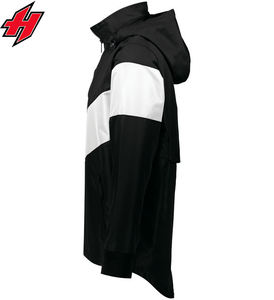 เสื้อแจ็คเก็ตฮู้ดกันลมน้ำหนักเบาสำหรับผู้ชายปี 2023 ระบายอากาศได้ดี พร้อมบริการ OEM แบบกำหนดเอง ซิปแบบสวมหัวสำหรับฤดูใบไม้ผลิ - Product Image 2