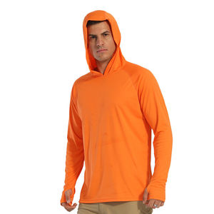 UV SPF <b>Shirts</b> Long Sleeve Lightweight Quick Dry <b>Swim</b> <b>T</b>-<b>Shirts</b> Rash Guard Custom Men's Ultra Soft Bamboo UPF 50+ Sun Protection - Product Image 4