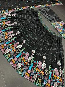 Hermosa Lehenga Choli Y Dupatta Con Trabajo De Bordado - Product Image 5