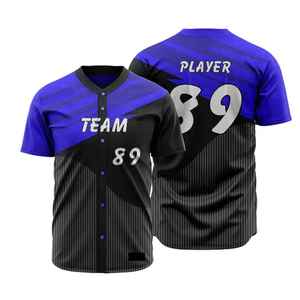 Nueva Llegada de Ropa Deportiva, Uniformes de Béisbol Personalizados, Ropa de Equipo, Uniformes de Béisbol de Color Sólido con el Mejor Diseño Ajustable - Product Image 6