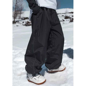 Men Loose Snow Pants Ski Baggy pants Snow High Street Cargo Wide Leg loose Streetwear Snowboard - Product Image 6