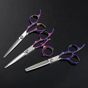 Nuevas tijeras de peluquería profesional Juego de tijeras de corte de pelo Tijeras de peluquero Salón de alta calidad - Product Image 2