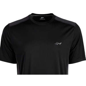 Attack Life Maglia Oversize da Uomo a Maniche Corte con Collo Rotondo, Nera, Taglia Small, Peso 300 Grammi, Abbigliamento Sportivo - Product Image 2